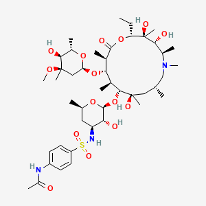 molecular formula C₄₄H₇₅N₃O₁₅S B1154245 Unii-W26dem4UN2 