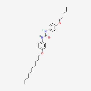 1-[4-(Decyloxy)phenyl]-3-[4-(pentyloxy)phenyl]urea