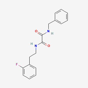 N-benzyl-N'-[2-(2-fluorophenyl)ethyl]ethanediamide