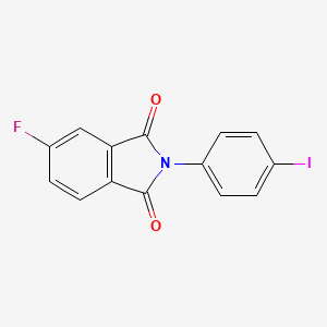 5-fluoro-2-(4-iodophenyl)-1H-isoindole-1,3(2H)-dione