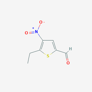 5-Ethyl-4-nitrothiophene-2-carbaldehyde