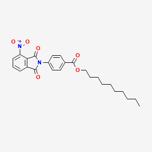 Decyl 4-(4-nitro-1,3-dioxoisoindol-2-yl)benzoate