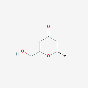 molecular formula C7H10O3 B115451 Erinapyrone A CAS No. 146064-66-6