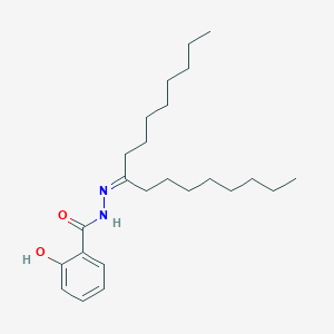 N'-(heptadecan-9-ylidene)-2-hydroxybenzohydrazide