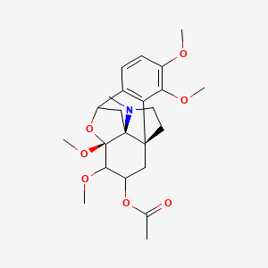 6-Dihydroepistephamiersine-6-acetate