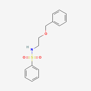 N-[2-(benzyloxy)ethyl]benzenesulfonamide