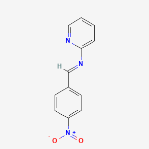 Pyridine, 2-(4-nitrobenzylidenamino)-