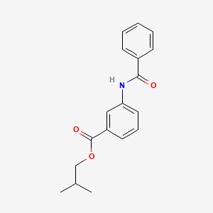 2-Methylpropyl 3-benzamidobenzoate