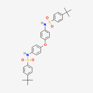 N,N'-(oxydibenzene-4,1-diyl)bis(4-tert-butylbenzenesulfonamide)