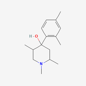 4-(2,4-Dimethylphenyl)-1,2,5-trimethylpiperidin-4-ol