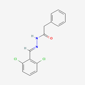 N'-[(E)-(2,6-Dichlorophenyl)methylidene]-2-phenylacetohydrazide