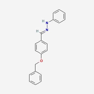 (1E)-1-[4-(benzyloxy)benzylidene]-2-phenylhydrazine