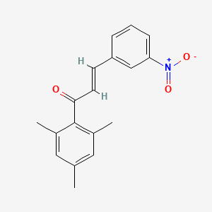 1-Mesityl-3-(3-nitrophenyl)prop-2-en-1-one