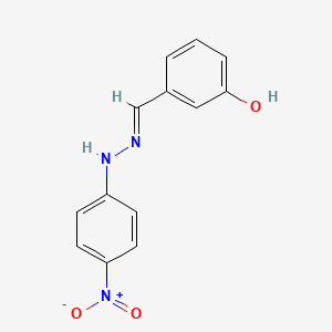 3-Hydroxybenzaldehyde (4-nitrophenyl)hydrazone