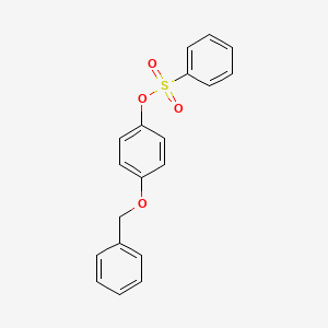 4-(Benzyloxy)phenyl benzenesulfonate