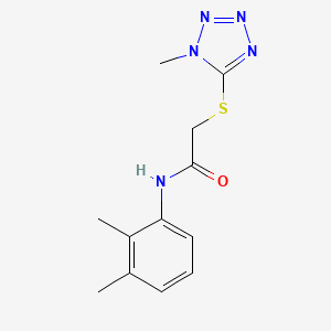 N-(2,3-dimethylphenyl)-2-[(1-methyl-1H-tetrazol-5-yl)sulfanyl]acetamide