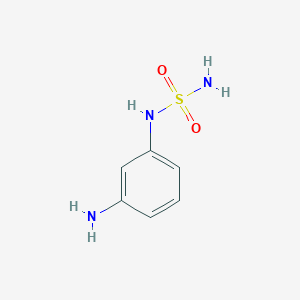 molecular formula C6H9N3O2S B115461 N-(3-氨基苯基)磺酰胺 CAS No. 145878-34-8