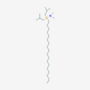 molecular formula C28H61NSi B115462 Octadecil diisobutyl (dimetilamino) silano CAS No. 151613-23-9