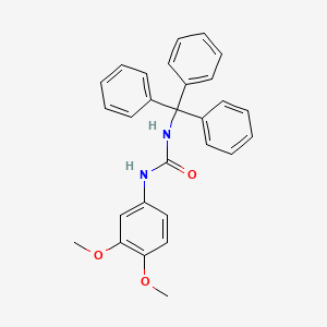 1-(3,4-Dimethoxyphenyl)-3-tritylurea