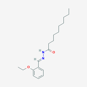 N'-(2-Ethoxybenzylidene)decanohydrazide