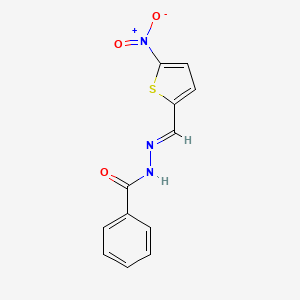 N'-[(5-nitro-2-thienyl)methylene]benzohydrazide