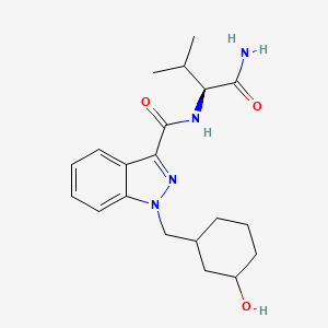 AB-CHMINACA metabolite M1B