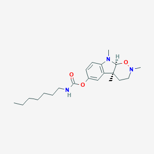 molecular formula C21H33N3O3 B115483 Terestigmine CAS No. 147650-57-5