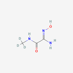 molecular formula C₃H₄D₃N₃O₂ B1154848 Methyloxamide 2-Oxime-d3 