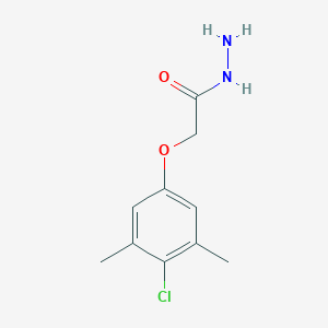 molecular formula C10H13ClN2O2 B115486 2-(4-Chloro-3,5-dimethylphenoxy)acetohydrazide CAS No. 156867-62-8