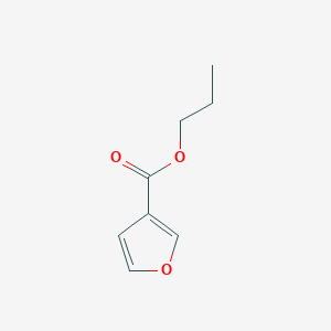 molecular formula C8H10O3 B115487 Propyl Furan-3-carboxylate CAS No. 156741-78-5
