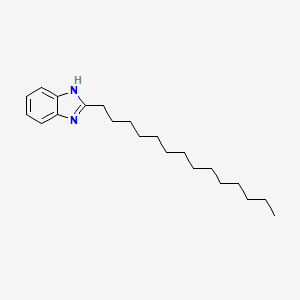 molecular formula C21H34N2 B11548773 2-tetradecyl-1H-benzimidazole 