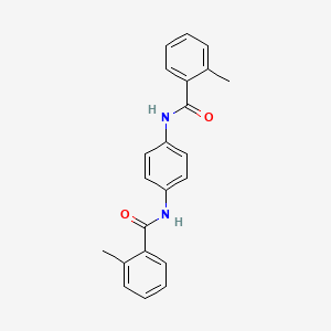 2-methyl-N-{4-[(2-methylbenzoyl)amino]phenyl}benzamide