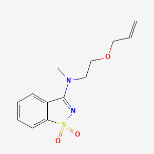 3-[[2-(allyloxy)ethyl](methyl)amino]-1H-1,2-benzisothiazole-1,1-dione