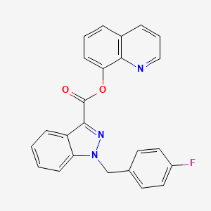 molecular formula C24H16FN3O2 B1154933 Unii-2DC7C24rqx 