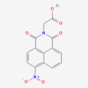 (6-nitro-1,3-dioxo-1H-benzo[de]isoquinolin-2(3H)-yl)acetic acid