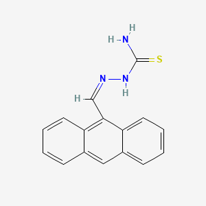 (2Z)-2-(anthracen-9-ylmethylidene)hydrazinecarbothioamide