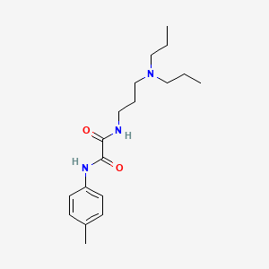 N-[3-(dipropylamino)propyl]-N'-(4-methylphenyl)ethanediamide