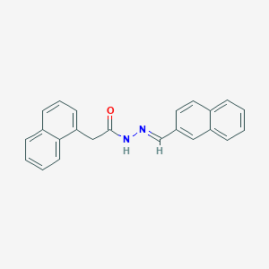 2-(naphthalen-1-yl)-N'-[(E)-naphthalen-2-ylmethylidene]acetohydrazide