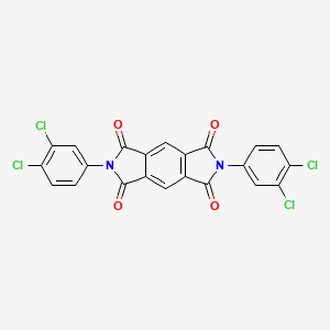 2,6-bis(3,4-dichlorophenyl)pyrrolo[3,4-f]isoindole-1,3,5,7(2H,6H)-tetrone