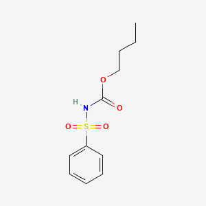 butyl N-(benzenesulfonyl)carbamate