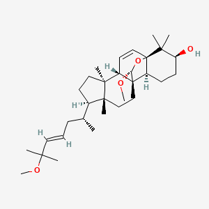 molecular formula C32H52O4 B1155016 5,19-Epoxy-19,25-dimethoxycucurbita-6,23-dien-3-ol CAS No. 85372-70-9