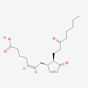 molecular formula C20H30O4 B1155028 13,14-dihydro-15-keto Prostaglandin J2 