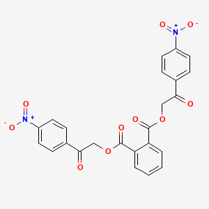 Bis[2-(4-nitrophenyl)-2-oxoethyl] benzene-1,2-dicarboxylate