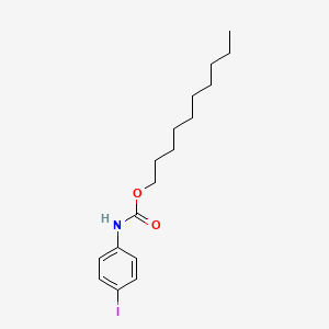 molecular formula C17H26INO2 B11550541 decyl N-(4-iodophenyl)carbamate 