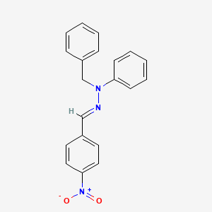 4-Nitrobenzaldehyde benzyl(phenyl)hydrazone