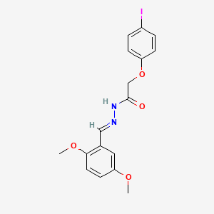 N'-[(E)-(2,5-dimethoxyphenyl)methylidene]-2-(4-iodophenoxy)acetohydrazide