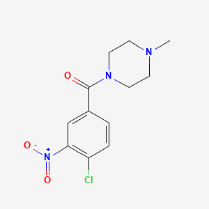 (4-Chloro-3-nitrophenyl)(4-methylpiperazin-1-yl)methanone