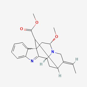 molecular formula C21H24N2O3 B1155211 5-Methoxystrictamine CAS No. 870995-64-5