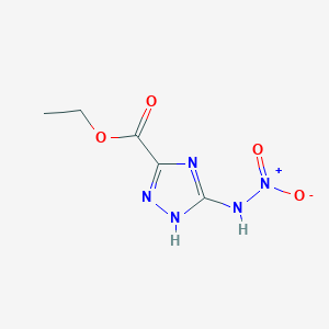 ethyl 3-(nitroamino)-1H-1,2,4-triazole-5-carboxylate