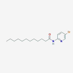 molecular formula C17H27BrN2O B11552396 N-(5-bromopyridin-2-yl)dodecanamide 